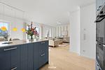 Küche / Küchenzeile - Ferienhaus Kate Kunterbunt List auf Sylt - Top-Hundeurlaub