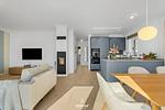Wohnzimmer - Ferienhaus Kate Kunterbunt List auf Sylt - Top-Hundeurlaub