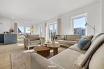 Wohnzimmer - Ferienhaus Kate Kunterbunt List auf Sylt - Top-Hundeurlaub