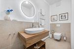 Badezimmer - Ferienhaus Kate Kunterbunt List auf Sylt - Top-Hundeurlaub