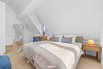 Schlafzimmer - Ferienhaus Kate Kunterbunt List auf Sylt - Top-Hundeurlaub