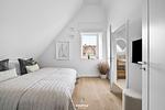 Schlafzimmer - Ferienhaus Oskars Garden List auf Sylt - Top-Hundeurlaub
