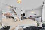 Wohnzimmer - Ferienhaus Oskars Garden List auf Sylt - Top-Hundeurlaub
