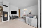 Kamin-/Ofen - Ferienhaus Black Pearl List auf Sylt - Top-Hundeurlaub