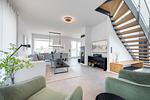 Wohnzimmer - Ferienhaus Black Pearl List auf Sylt - Top-Hundeurlaub