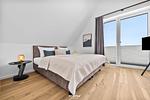 Schlafzimmer - Ferienhaus Loki's Place List auf Sylt - Top-Hundeurlaub