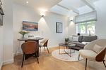 Wohnzimmer - Ferienwohnung Inselzeit Westerland auf Sylt - Top-Hundeurlaub