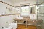 Badezimmer - FeWo EG: Terrasse, ruhige Lage - Top-Hundeurlaub