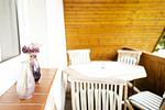 Balkon - FeWo OG+DG: Balkon, ruhige Lage - Top-Hundeurlaub