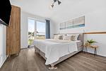 Schlafzimmer - Ferienwohnung Treibgut Olpenitz - Top-Hundeurlaub