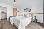 Schlafzimmer - Ferienwohnung Treibgut Olpenitz - Top-Hundeurlaub