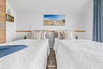 Schlafzimmer - Ferienwohnung Treibgut Olpenitz - Top-Hundeurlaub