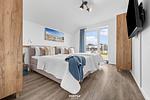 Schlafzimmer - Ferienwohnung Treibgut Olpenitz - Top-Hundeurlaub