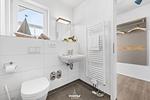Badezimmer - Ferienwohnung Treibgut Olpenitz - Top-Hundeurlaub
