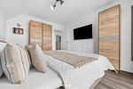 Schlafzimmer - Ferienwohnung Treibgut Olpenitz - Top-Hundeurlaub