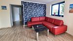 Wohnzimmer - Ferienwohnung Ostrea Breege - mit Garten und Grill - Top-Hundeurlaub