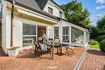 Gartenblick - Ferienwohnung "Strandperle" Lutterbek bei Laboe - Top-Hundeurlaub