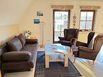 Wohnzimmer - Finnhaus Annika - Top-Hundeurlaub