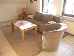 Wohnzimmer - Finnhaus Brigitte - Top-Hundeurlaub