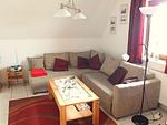 Wohnzimmer - Finnhaus Elke - Top-Hundeurlaub