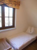 Schlafzimmer - Finnhaus Luise - Top-Hundeurlaub