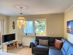 Wohnzimmer - Ferienhaus VogelMeer - Top-Hundeurlaub