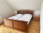 Schlafzimmer - Ferienhaus "Am Wald" - Top-Hundeurlaub