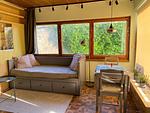 Wohnzimmer - Ferienwohnung Graureiher - Top-Hundeurlaub