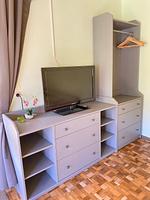 Wohnzimmer - Ferienwohnung Graureiher - Top-Hundeurlaub