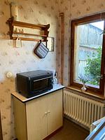 Küche / Küchenzeile - Ferienwohnung Graureiher - Top-Hundeurlaub