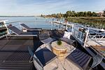 Kranichnest Ferienhaus, Bootshaus, Schwimmhaus - KranichNest Schwimmhaus - Uferhaus am Bodden Ostsee - Top-Hundeurlaub