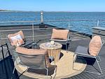 Kranichnest Ferienhaus, Bootshaus, Schwimmhaus - KranichNest Schwimmhaus - Uferhaus am Bodden Ostsee - Top-Hundeurlaub