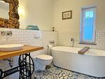 mit Badewanne - Ferienhaus am Lebbiner Bodden - Top-Hundeurlaub