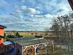 und Blick auf den Lebbiner Bodden - Ferienhaus am Lebbiner Bodden - Top-Hundeurlaub