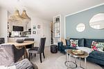 Wohnzimmer - Aloha Lodge Zingst - Top-Hundeurlaub