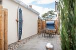 Terrasse - Aloha Lodge Zingst - Top-Hundeurlaub