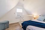 Schlafzimmer - Haus Strandlust Apartment 2 - Top-Hundeurlaub