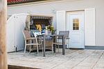 Terrasse - Haus Strandlust Apartment 2 - Top-Hundeurlaub