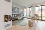 Wohnzimmer - Haus Ozeanblau - Top-Hundeurlaub