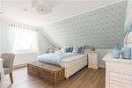 Schlafzimmer - Haus Strandlust - Top-Hundeurlaub