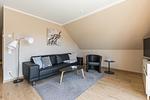 Wohnzimmer - Haus Muschelsucher, Birkenstraße 7a, App. 7 - Top-Hundeurlaub