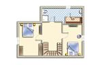 Grundriss - Haus Meeresgrün - Top-Hundeurlaub