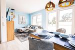 Wohnzimmer - Ostseelodge zwei - Top-Hundeurlaub