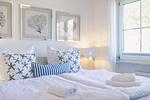 Schlafzimmer - Strandbuhne 15 EG - Top-Hundeurlaub