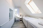 Schlafzimmer - Strandbuhne 15 OG - Top-Hundeurlaub
