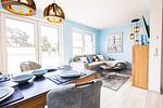Wohnzimmer - Ostseelodge eins - Top-Hundeurlaub