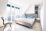 Schlafzimmer - Ostseelodge eins - Top-Hundeurlaub