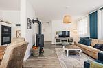 Wohnzimmer - Sanderling - Top-Hundeurlaub