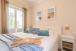 Schlafzimmer - Strandmuschel - Top-Hundeurlaub