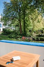 Balkon - Strandmuschel - Top-Hundeurlaub